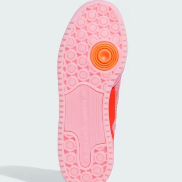 NEW ADIDAS FORUM LOW CL THE GRINCH SHOES in Pink and Red NIB Holiday SALE - Picture 9 of 10